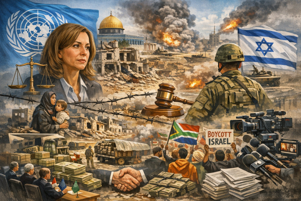 Position of the Institute of Human Rights and Media (IPCiM) on the report of the UN Special Rapporteur Francesca Albanese (A/80/492)